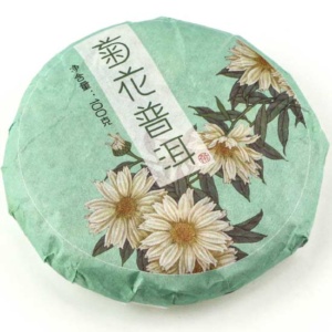 фото - Шу пуэр с хризантемой 100г
