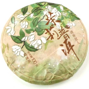 фото - Шу пуэр с жасмином 100г