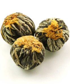 фото - связанній чай личи хризантем. 1шт. основа белій чай