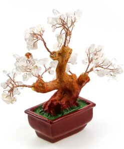 фото - Дерево счастья с камнями микс 5х17х16см