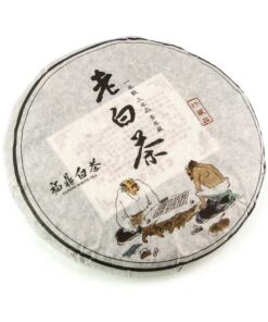 фото - Белый выдержанный чай Фудин блин 350г Производство 2008г