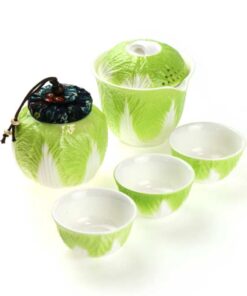 фото - сервиз Капуста в чемодане