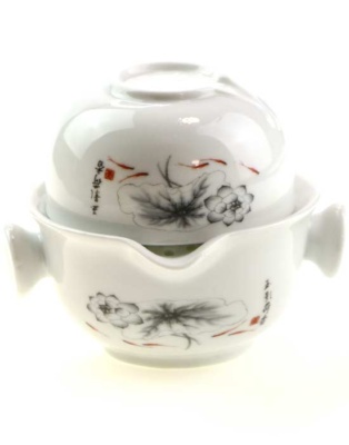 фото - Дорожный набор для заваривания чая, Гайвань Сиборидаси с пиалой фото - Дорожный набор для заваривания чая, Гайвань Сиборидаси с пиалой