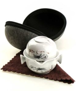 фото - Дорожный набор для заваривания чая, Гайвань Сиборидаси с пиалой