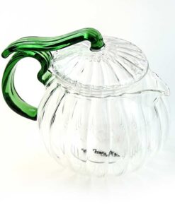 фото - чайник Роза 360 мл стекло с ситечком стеклянным