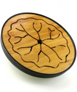 фото - чАБАНЬ КРУГЛИЙ  25.5х4.5 Бамбук, пластик