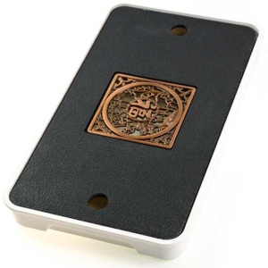 фото - ЧАБАНЬ ПРЯМОКУТНИЙ ЩАСТЯ  32.5х18.5х3.3 Керамика, пластик, метал