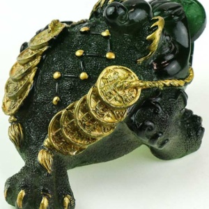 фото - ЧАЙНА ІГРАШКА ЖАБА БАГАТСТВА  МАЛА меняет цвет 11х8х6.5