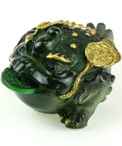 фото - ЧАЙНА ІГРАШКА ЖАБА БАГАТСТВА  МАЛА меняет цвет 11х8х6.5