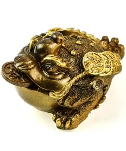 фото - ЧАЙНА ІГРАШКА ЖАБА БАГАТСТВА  МАЛА меняет цвет 11х8х6.5