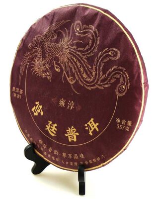 фото - Шу Пуэр фиолетовый Феникс 357 г 2019 г фото - Шу Пуэр фиолетовый Феникс 357 г 2019 г