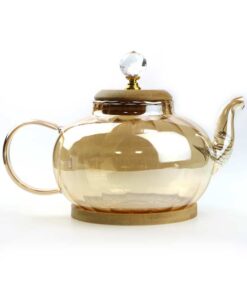 фото - Чайник стекло с подставкой