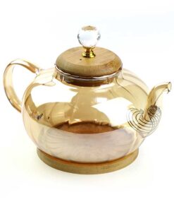 фото - Чайник стекло с подставкой