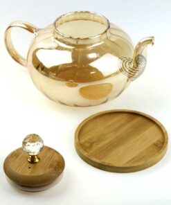 фото - Чайник стекло с подставкой