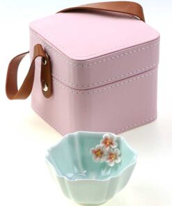 фото - Пиала для чая, подарочный китайский фарфор в кейсе, 130 мл