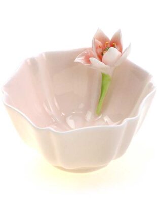 фото - Пиала для чая, подарочный китайский фарфор в кейсе, 130 мл фото - Пиала для чая, подарочный китайский фарфор в кейсе, 130 мл