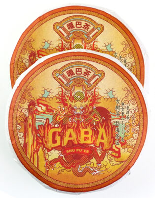 фото - Китайський чай Шу пуер ГАБА Грім, зі старих дерев Менхай, точа 100 г