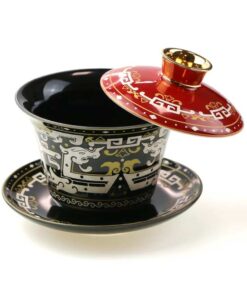 фото - Гайвань 140 – 150 мл с леветирующей крішкой фарфор