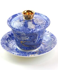 фото - Гайвань 140 – 150 мл с леветирующей крішкой фарфор