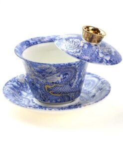 фото - Гайвань 140 – 150 мл с леветирующей крішкой фарфор