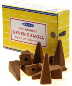 фото - Satya Back Flow cones seven chakra Позитивні вібрації 24 конуси