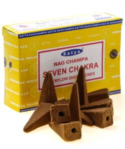 фото - Satya Back Flow cones seven chakra Позитивні вібрації 24 конуси