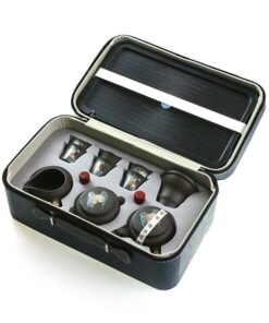 фото - Дорожній чайний набір у подарунковому кейсі, на 6 персон, глина Ісін тигр