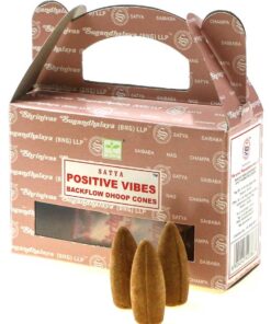 фото - Satya Back Flow cones POSITIVE VIBES Позитивні вібрації 24 конуси