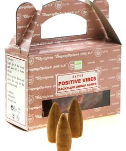 фото - Satya Back Flow cones POSITIVE VIBES Позитивні вібрації 24 конуси