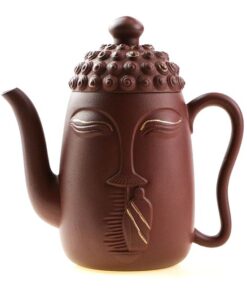 фото - чайник иссинская глина голова будды 350 мл