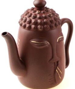 фото - чайник иссинская глина голова будды 350 мл