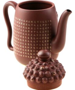 фото - чайник иссинская глина голова будды 350 мл