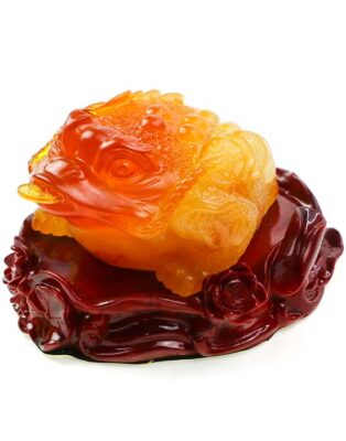 фото - будда под янтарь вісота 13 см х 11см х 7 см