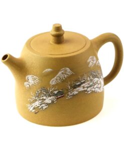 фото - чайник Де чжун исинская глина 500 мл водяной замок, печати мастера