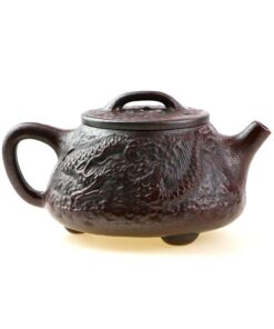 фото - чайник ши пяо исинская глина красный дракон 260 мл