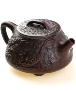 фото - чайник ши пяо исинская глина красный дракон 260 мл