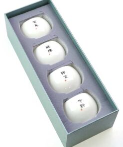 фото - набор пиал 4 шт времена года 110 мл