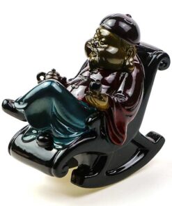 фото - фигурка меняет цвет Пузатый китаец 12х7х11. высота 11 см