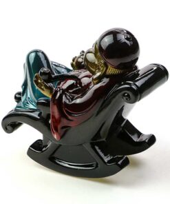 фото - фигурка меняет цвет Пузатый китаец 12х7х11. высота 11 см