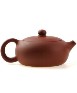 фото - чайник си ши плоский исинская глина 220 мл водяной замок, печати мастера