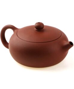 фото - чайник си ши плоский исинская глина 220 мл водяной замок, печати мастера