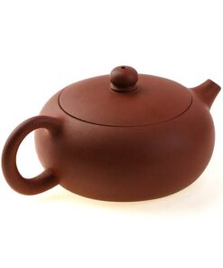 фото - чайник си ши плоский исинская глина 220 мл водяной замок, печати мастера