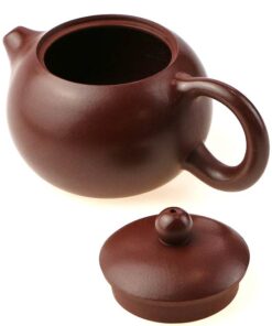 фото - чайник и ши круглый исинская глина