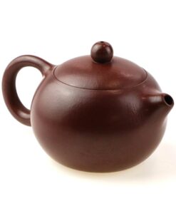 фото - чайник и ши круглый исинская глина