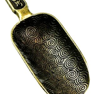 фото - Лопатка для чаю, мірка для чайної церемонії гунфу, металева