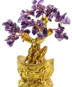 фото - Дерево Счастья с камнями Горный хрусталь