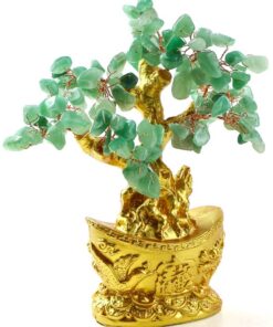 фото - Дерево Счастья с камнями Горный хрусталь