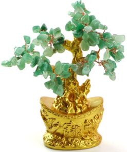 фото - Дерево Счастья с камнями Горный хрусталь