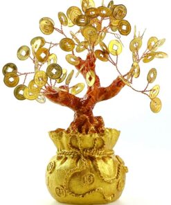 фото - Дерево Счастья с камнями Горный хрусталь