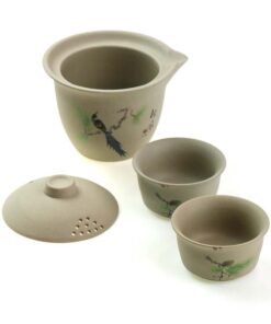 фото - дорожній сервіз гайвань 2 пиалі